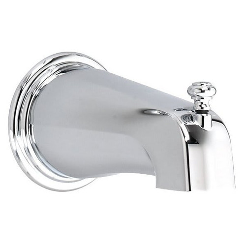 American Standard Deluxe Diverter Tub Spout, 1/2" Ips, Metal Construction, Chrm