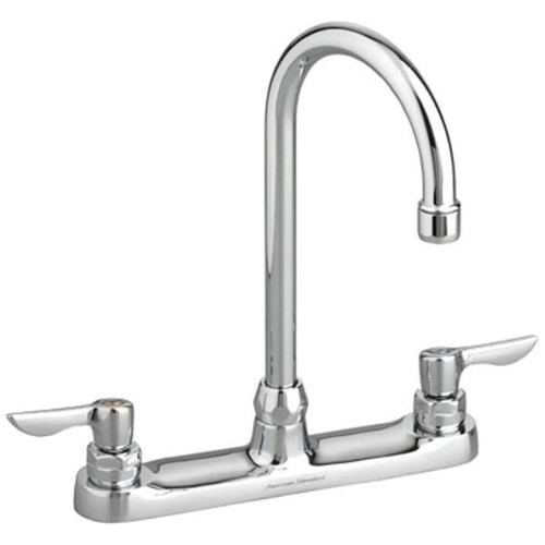 American Standard Monterrey Kitchen Faucet, Hi-Spout, 2 Handle, Lever, Chrome