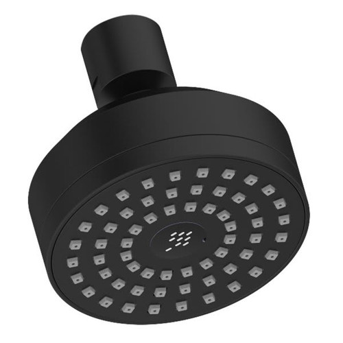 Symmons Duro Matte Black 1.5 Gpm 1-Mode Showerhead 3"