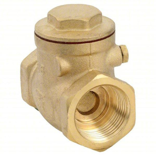 Mueller Streamline Brass Swing Check Valve 3/4" Fip X Fip