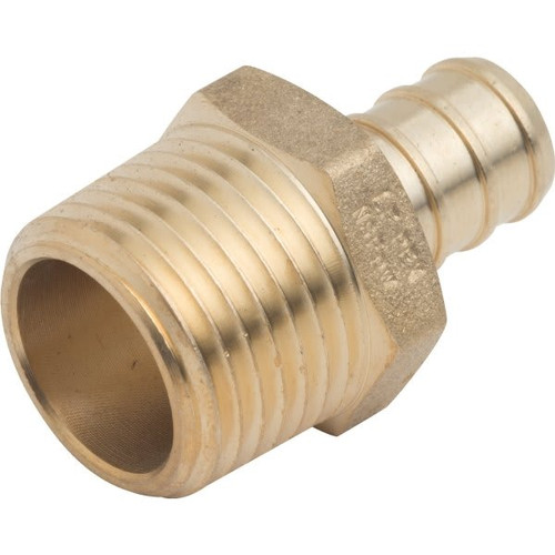 Sharkbite Pex/Barb Fitting Mip Adapter 1/2 X 1/2