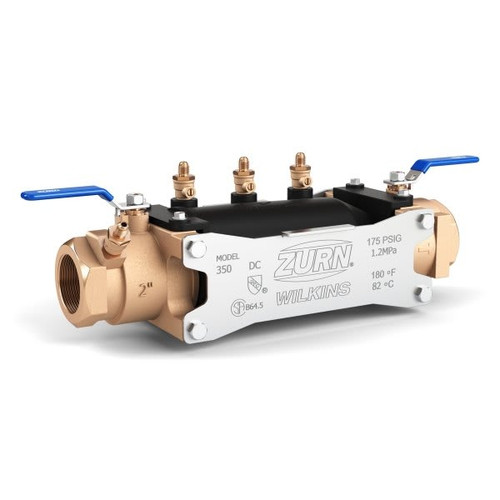 Zurn 114-350 - 1-1/4" Double Check Backflow Preventer