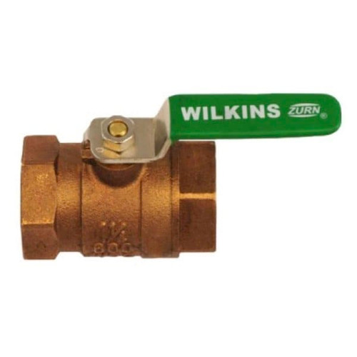 Zurn 34-850txl - 3/4" Full Port Bronze Ball Valve Tapped