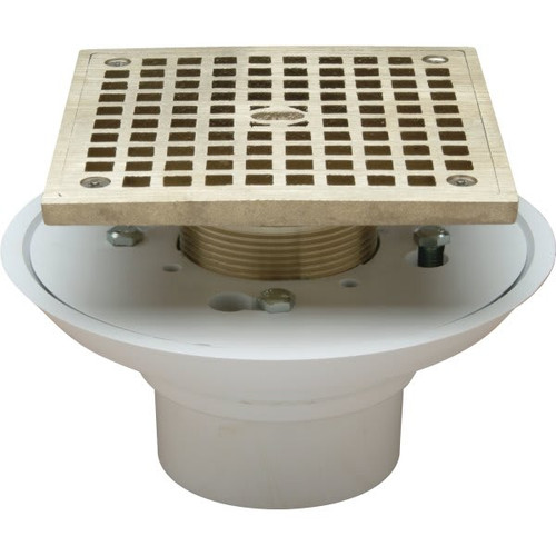 Zurn Fd2254-Pv2-S5 - 2" Pvc Drain With 5" Bronze Head Assembly