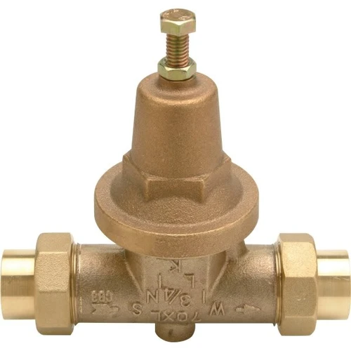 Zurn 34-70xldu Water Pressure Reducing Valve With Fnpt Double Union Connections