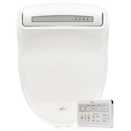 Biobidet Supreme Round Bidet Toilet Seat Remote Control Operated Bb-1000r