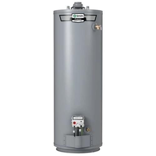 A. O. Smith 40 Gal. Tall Low-Btu Natural Gas Water Heater 20" D X 61-3/4" H