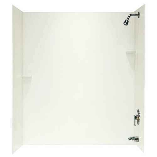 Swanstone 30d X 60w X 60h Tub Wall Kit - Bisque