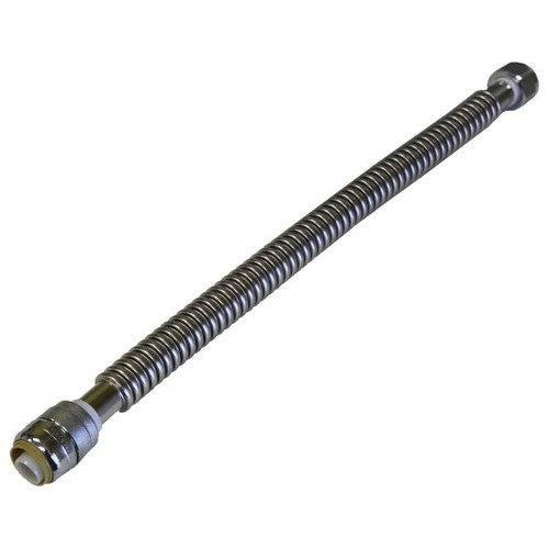 Sharkbite 3/4" X 3/4" Fip X 24" Lg Steel Corrugated Water Heater Connector