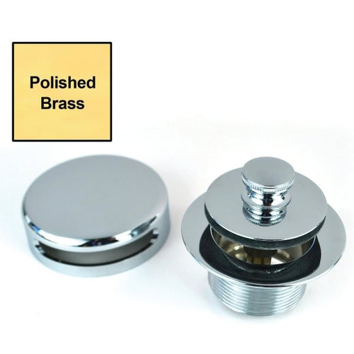 Watco Innovator Lift & Turn Trim Kit 1-1/2x11-1/2" Coarse Thread Polished Brass