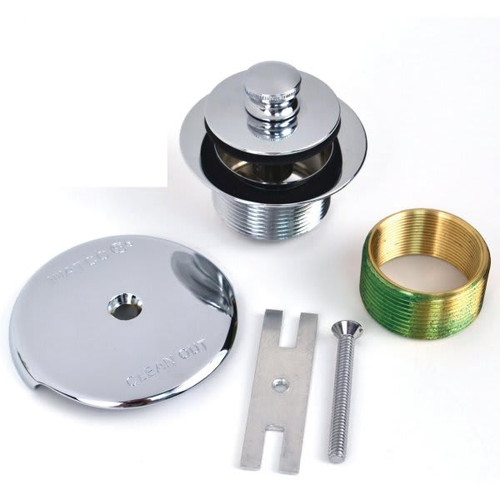 Watco 1-Hole Overflow Plate Lift & Turn Trim Coarse Thread Bn