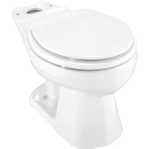Gerber Ultra Flush 1.0 & 1.6gpf Round Front Bowl Only White