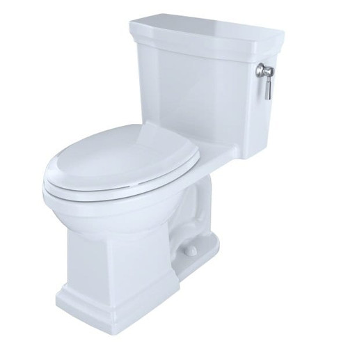 Toto® Promenade® II One-Piece 1.28 GPF Toilet Cefiontect® And RH Lever Cotton