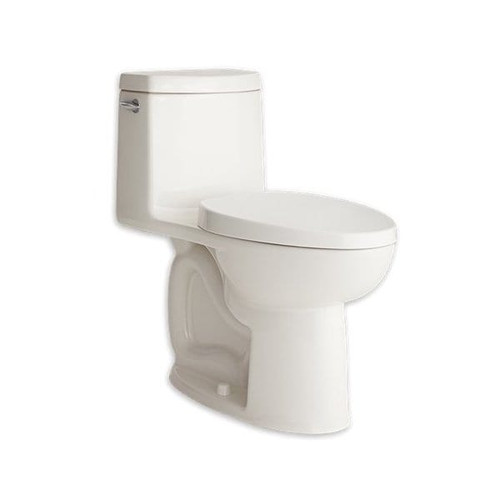 American Standard® Loft® 1-Pc Elongated Toilet With Seat 1.28 Gpf Ada White