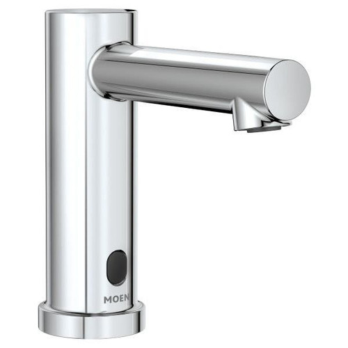 Moen M-Power Touchless Lavatory Faucet, 0.5 Gpm, 4.125" Spout, Chrome
