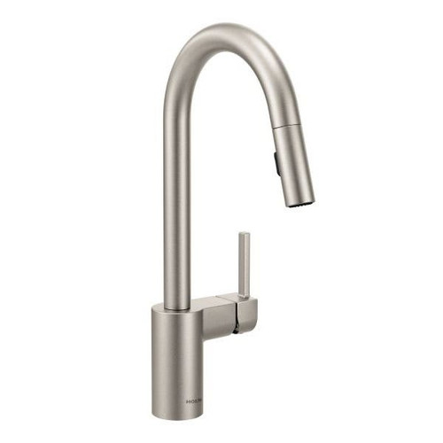 Moen Spot Resist Stainless One-Handle Pulldown Kitchen Faucet