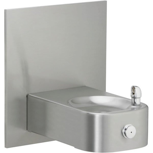 Elkay Fountain, Heavy Duty Single, Nonfiltered, Nonrefrigerated, Stainless