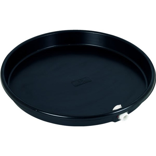 Water Heater Pan With Fittings 24" Plastic