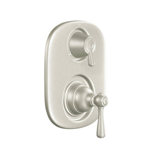 Moen Kingsley Brushed Nickel Moentrol With Transfer Valve Trim