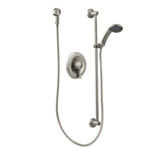 Moen Commercial Classic Brushed Nickel Posi-Temp All-Metal Trim Kits