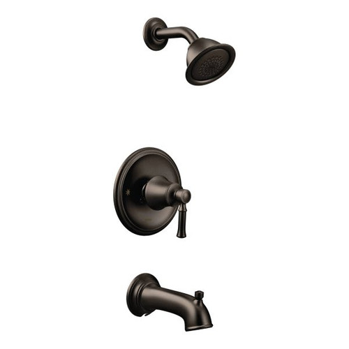 Moen Dartmoor Oil Rubbed Bronze Posi-Temp Tub/Shower 4" Diameter Spray Head