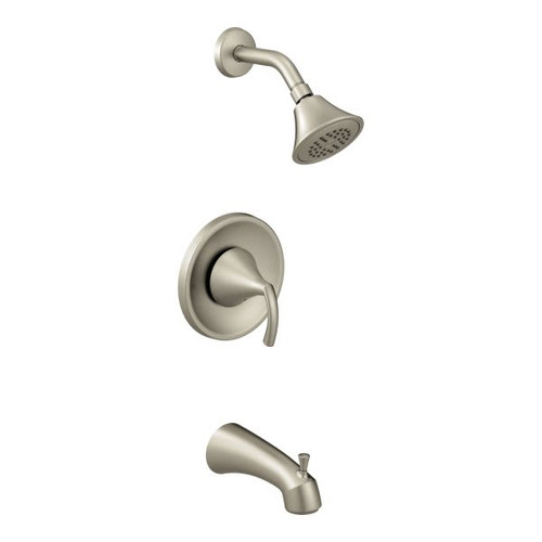 Moen Glyde Brushed Nickel Posi-Temp Tub/Shower