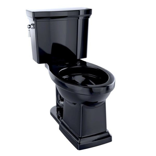 Toto® Promenade® II Two-Piece Elongated 1.28 GPF Toilet Universal Height, Ebony