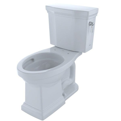 Toto® Promenade® II Two-Piece 1.28 GPF Toilet With Cefiontect® & RH Lever Cotton