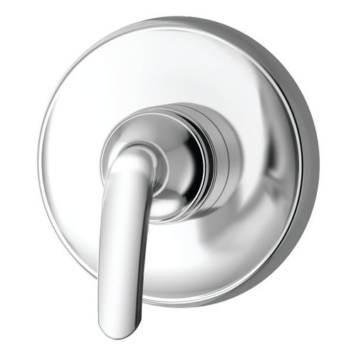 Symmons Elm Wall Mount Dual Outlet Diverter Trim With Single Lever Handle In Chrome