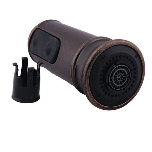 Moen Oil Rubbed Bronze Wand Kit Tumbled Light And Dark Accents