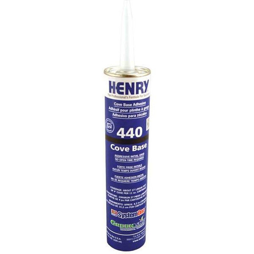 Henry 440 11 Oz. Cove Base Adhesive (24-Case)
