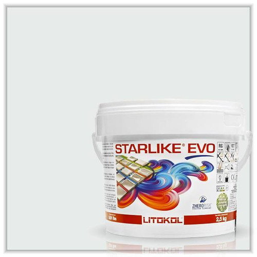 The Tile Doctor Starlike Evo Epoxy Grout, 102 Bianco Ghiaccio, 5.5 Lbs.