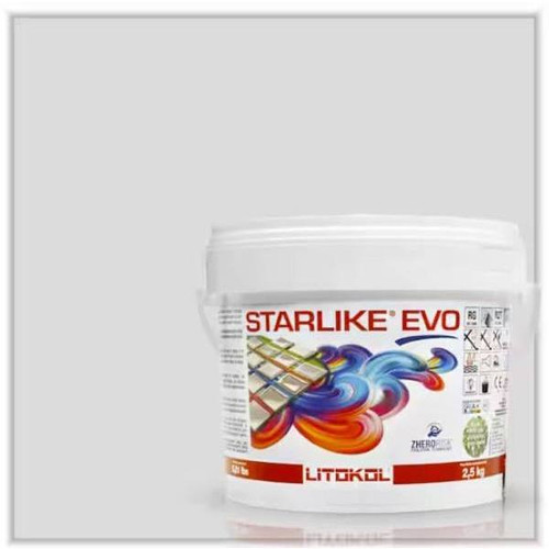 The Tile Doctor Starlike Evo 5.5 Lb Grout - Bianco Titanio 105 2.5kg-5.5lb