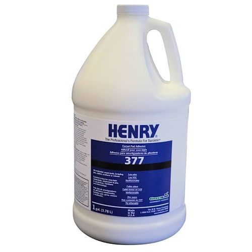 Henry 377 Carpet Pad Floor Adhesive, 1 Gallon