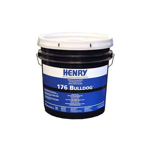 Henry 176 Bulldog Multi-Purpose Carpet And Sheet Vinyl Adhesive, 4 Gallon