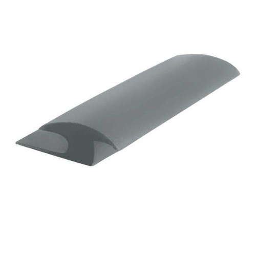 Roppe 9 Ft Profile #50 Series Dark Gray Rubber Joiner