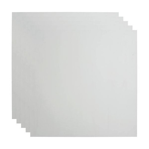 Fasade 2'X2' Flat Lay Ceiling Panel, Gloss White, Package Of 5 PL6900