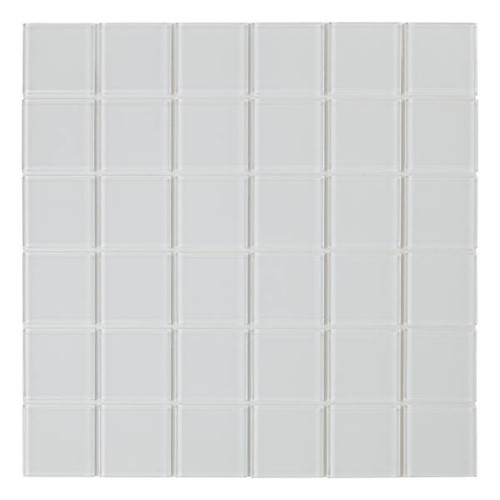 Inoxia Speedtiles Orchid White 11.73" X 11.73" Marble Wall Tile, Case Of 6 IG200ORC572/BX6