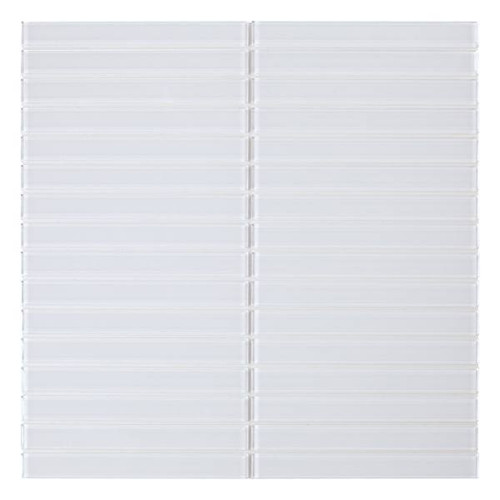 Inoxia Speedtiles Magnolia Off White 11.89"X11.89" Glass Wall Tile, Case Of 6 IG200MAG573/BX6