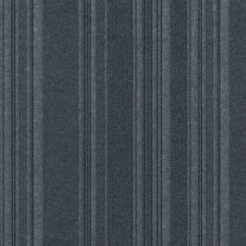 Foss Floors Premium Self-Stick Couture Denim Carpet Tiles, Case Of 15