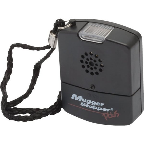 Safety Technology Mugger Stopper Personal Alarm W/ Strobe Light
