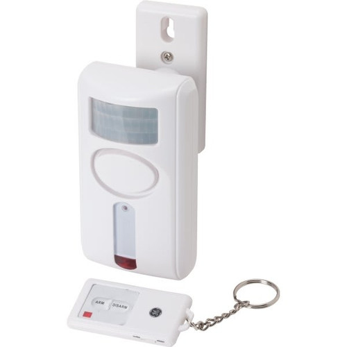 Ge Wireless Motion Sensor Alarm W/ Key Chain Remote