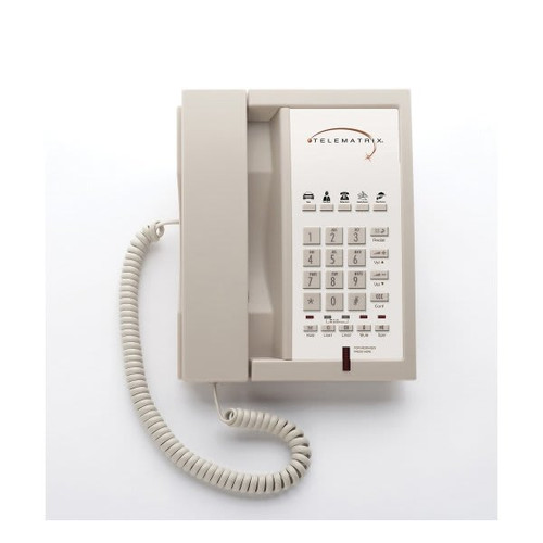 Telematrix Ash 3302mwd5 A 2-Line Speakerphone With 5-Guest Service Button