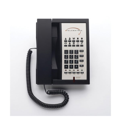 Telematrix 3302mwd Black Two-Line Speakerphone With 10-Memory Key