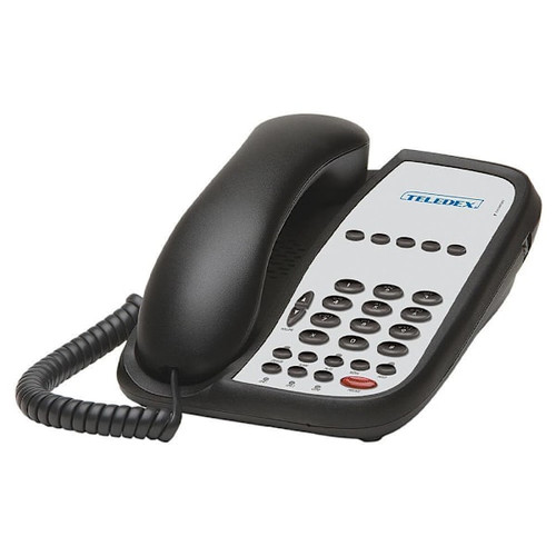 Teledex Iseries A205s 2 Line Corded Black With 5 Gsk
