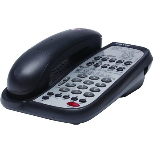 Teledex Ac9110s Single Line Black Telephone