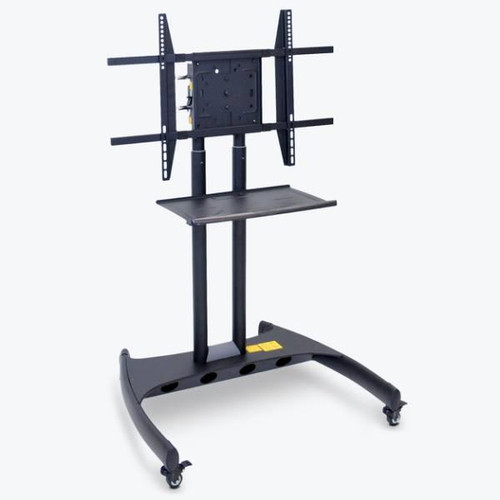 Luxor Fp3500 Adjustable Height Rolling 40-60 Tv Stand, Tilt/90 Degree Rotation