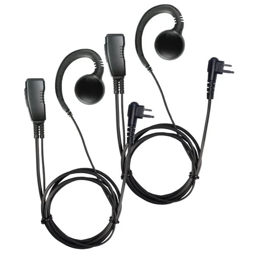 Cgx Radios Swivel Earpiece W/ Microphone (2-Pack)