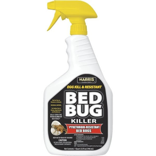 Harris 32 Oz Egg Kill And Resistant Bed Bug Killer Spray