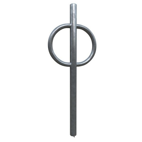 Dero By Playcore 2-Bike Galvanized In-Ground Mount Bike Hitch